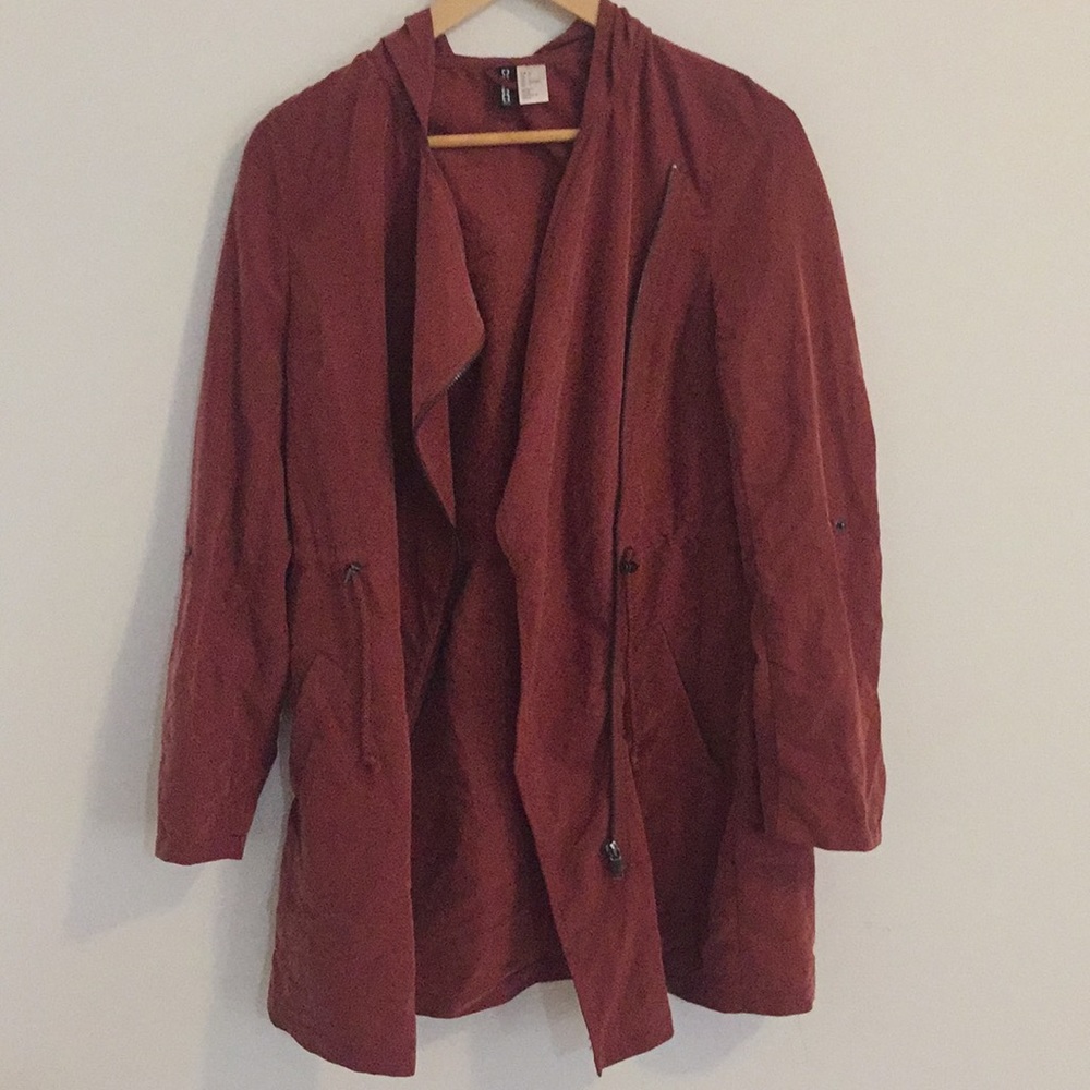 Forever 21 Divided Burnt Orange Light Jacket Sz 2